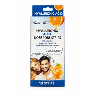 Смужки для очищення пор носа Dear She Hyaluronic Acid Nose Pore Strips