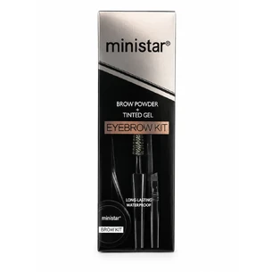 Набір для брів 3 в 1 Ministar Eyebrow Kit