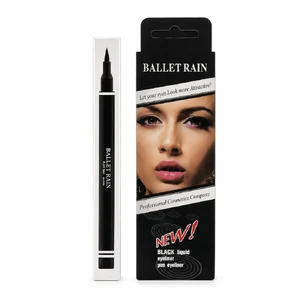 Підводка-фломастер для очей Ballet Rain Black Liquid Eyeliner