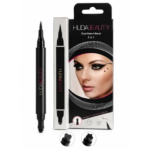 Підводка для очей HUDA BEAUTY Eyeliner + Stamp 2 в 1