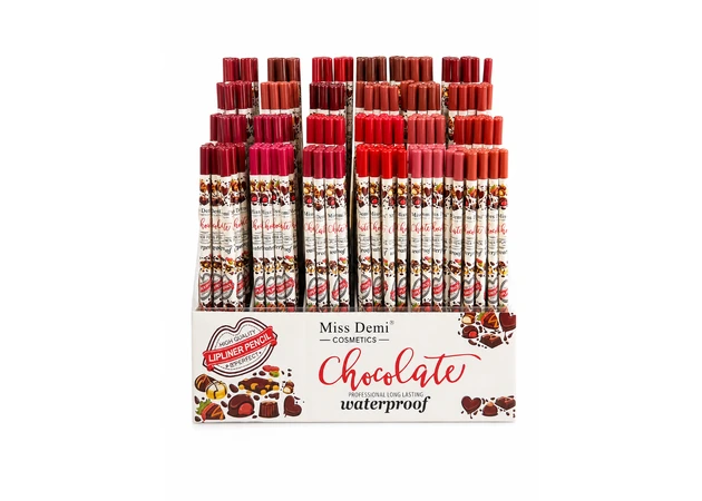 Фото 1 - Контурний олівець для губ Miss Demi Chocolate Waterproof