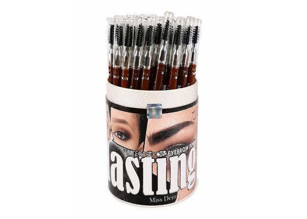 Фото 1 - Олівець для брів зі щіточкою Miss Demi