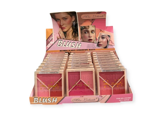 Фото 3 - Палетка рум’ян 3 в 1 Miss Lolanti Blush