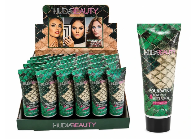 Фото 1 - Тональний крем Huda Beauty Foundation Minerals Water Skin Perfecting Cream