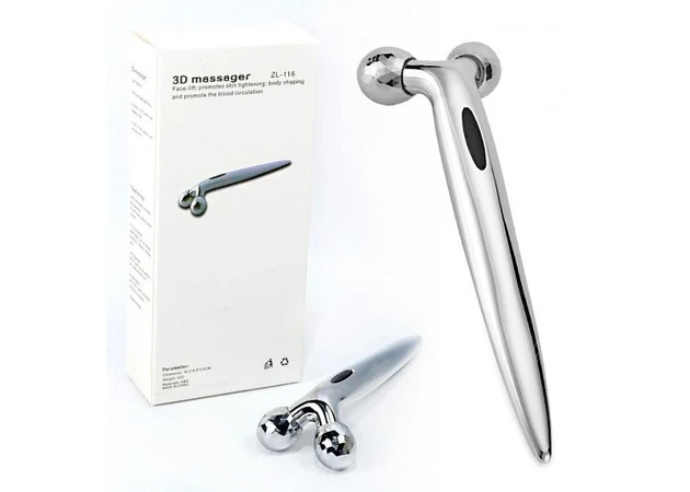 Фото 1 - Масажер ручний для обличчя та тіла 15 см