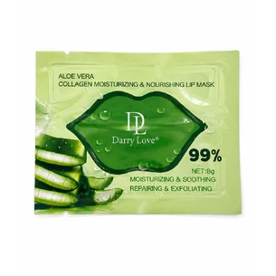 Колагенова маска для губ Darry Love Aloe Vera 99%