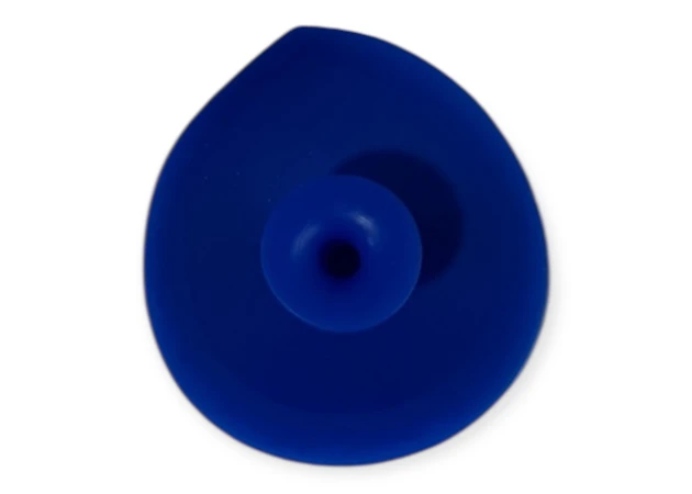 Фото 2 - Силиконовая губка для мытья косточек с держателем