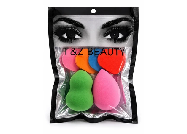 Фото 1 - Набір спонжів для макіяжу T&Z Beauty (5 шт.)