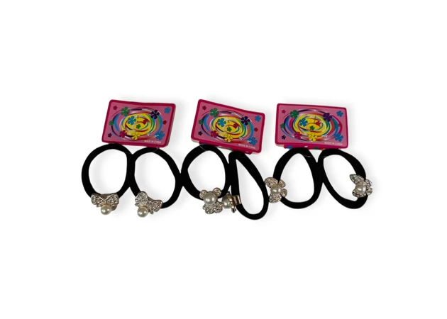 Фото 1 - Резинка для волос с брошью