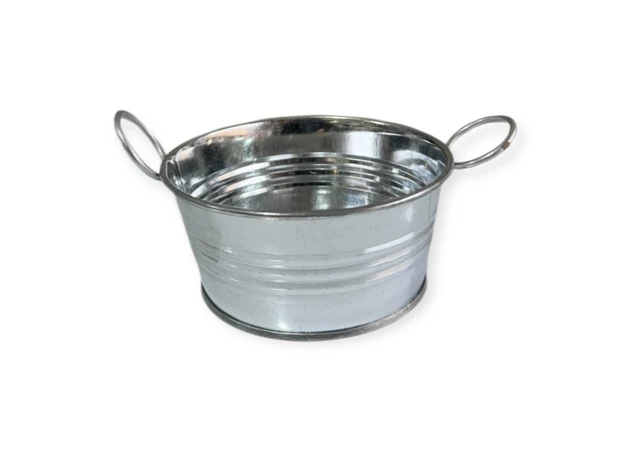 Фото 1 - Тазік цинковий висота  5 см , діаметр 11 см