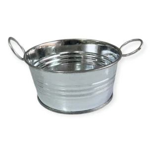 Тазік цинковий висота  5 см , діаметр 11 см