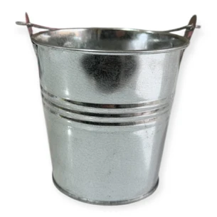 Відерце  цинк  висота  9,5 см , діаметр 10 см