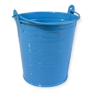 Відерце кольорове у лінію   9,5 см , діаметр 10 см