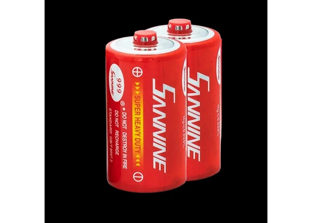 Фото 1 - Надміцні батарейки Sunshine R20 1 шт