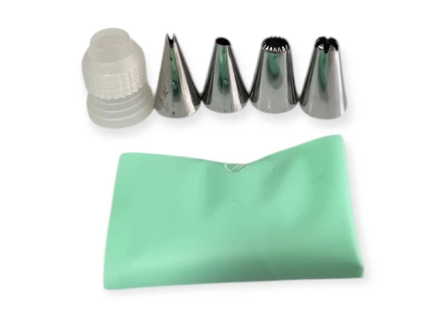 Фото 1 - Кондитерський мішок та насадки 4 шт