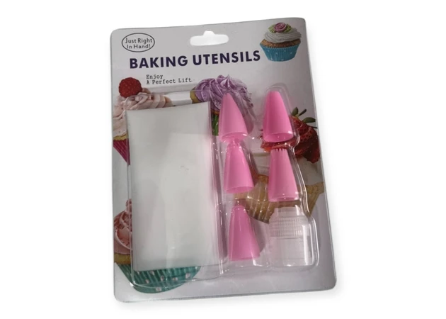 Фото 1 - Кондитерський мішок та насадки 5 шт