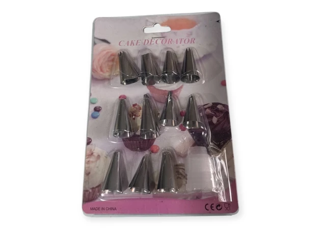 Фото 1 - 12 насадок на кондитерський мішок