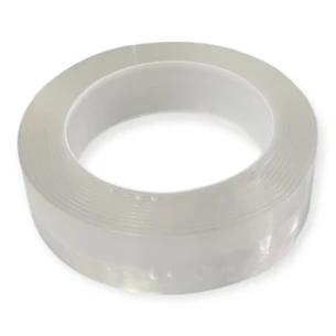 Многоразовая двусторонняя наноленточка (2 мм x 30 мм x 3 м) прозрачная