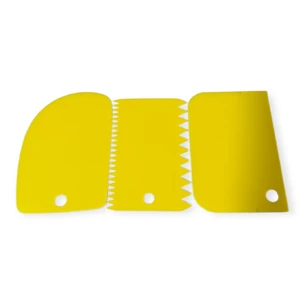 Пластиковый нож для выравнивания тортов 3 шт.