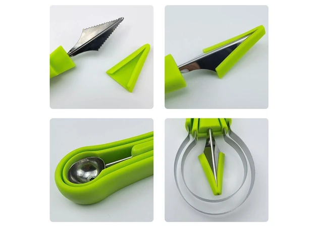 Фото 2 - Набір інструментів для фруктів з нержавіючої сталі  4 в 1