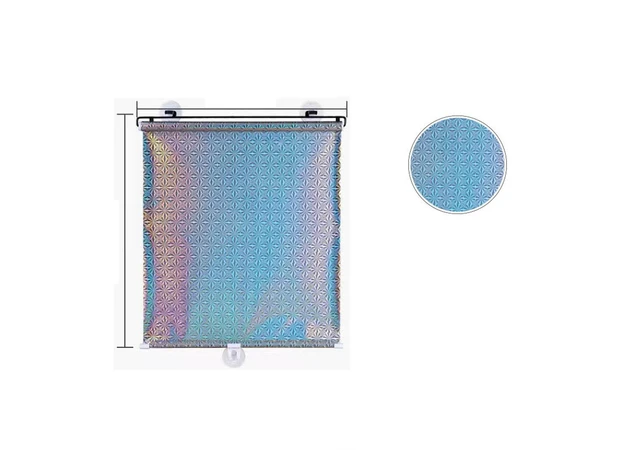 Фото 1 - Ролет на вікно у сріблястому кольорі 45  см x 125 см