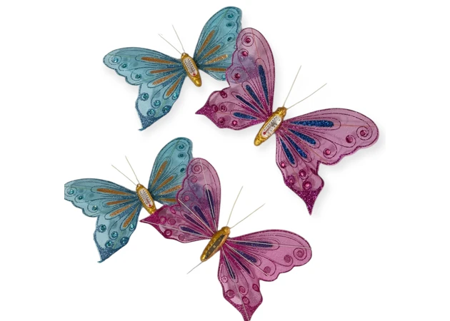 Фото 2 - Декоративнка бабочка на булавці