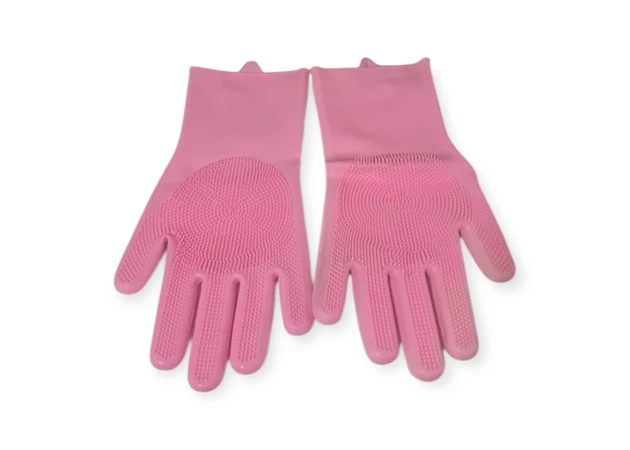 Фото 1 - Силіконові рукавички з ребристою поверхнею