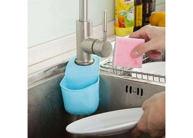 Фото 1 - Силіконовий ковш на кран для губок