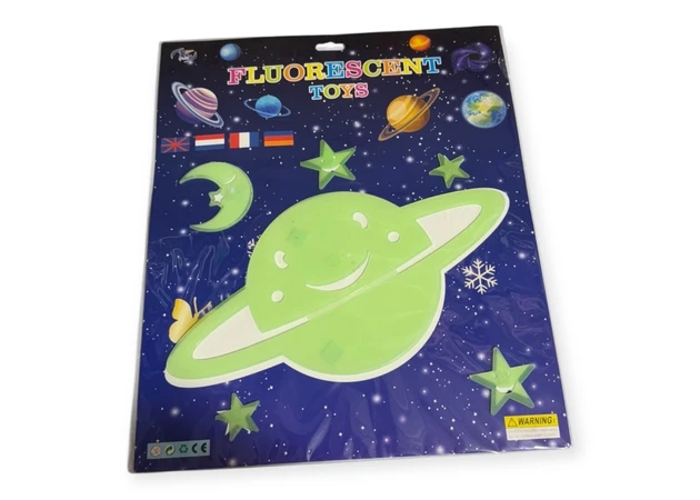 Фото 3 - Фосфорные наклейки на потолок большие, микс дизайнов