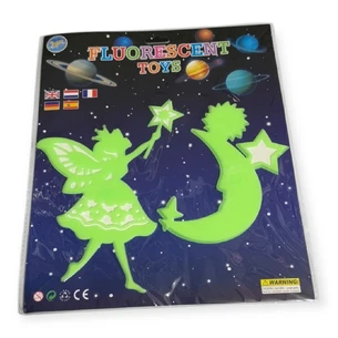 Фосфорные наклейки на потолок большие, микс дизайнов