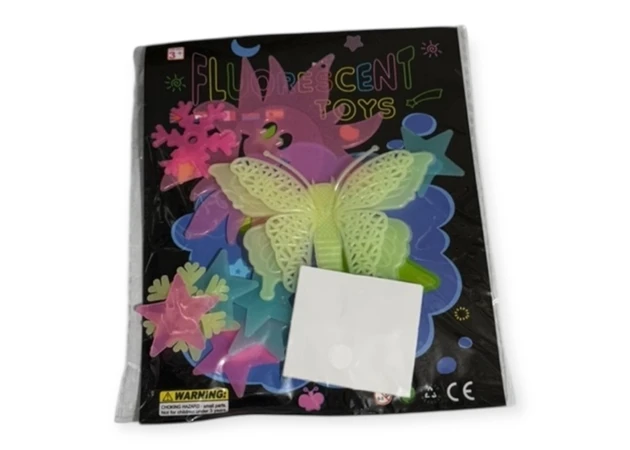 Фото 1 - Фосфорные наклейки на потолок маленькие, микс дизайнов