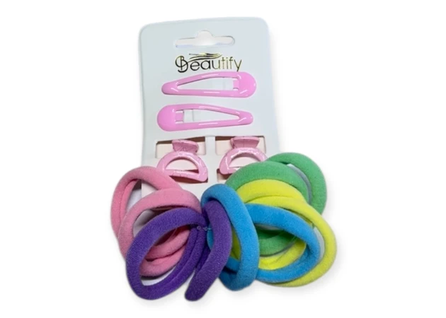 Фото 3 - Резинки для волос с заколками