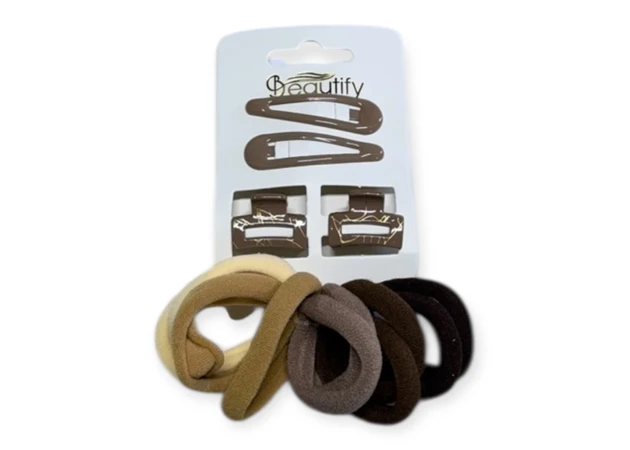 Фото 1 - Резинки для волос с заколками