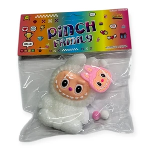 Силиконовая игрушка «Пушистый Labubu»