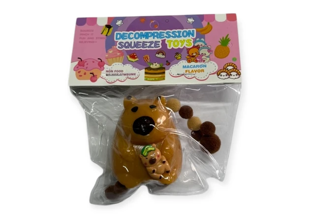 Фото 1 - Силіконова іграшка «Капібара»