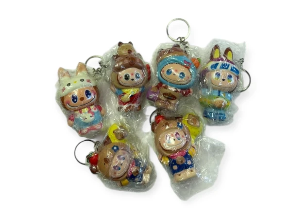 Фото 1 - Брелок-сквиш «Labubu»