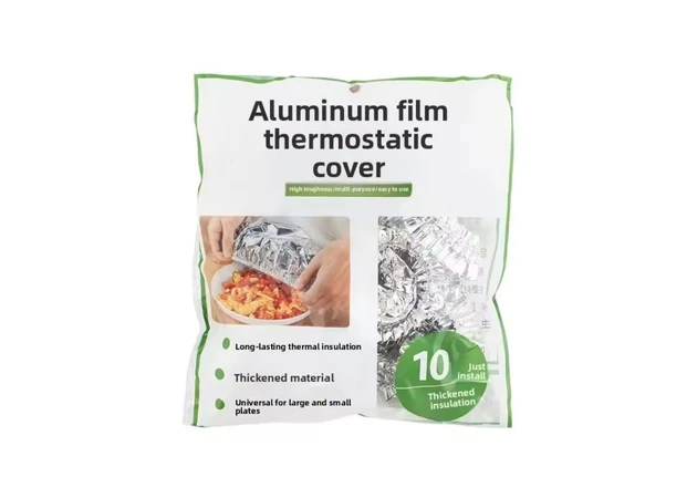Фото 1 - Пакет на їжу алюмінієвий 10 шт 38 см
