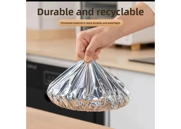 Фото 2 - Пакет на їжу алюмінієвий 10 шт 42 см