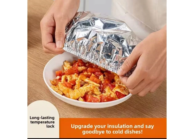 Фото 3 - Пакет на їжу алюмінієвий 10 шт 42 см