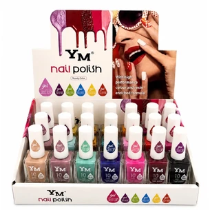 Лак для нігтів YM Nail Polish, набір 24 кольори