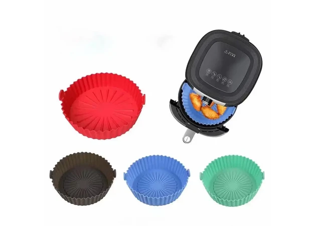 Фото 1 - Силіконова кругла форма для аерогрілю, MT-1209