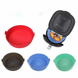 Силиконовая круглая форма для аэрогриля, MT-1209