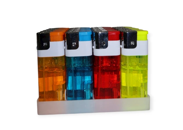 Фото 2 - Запальничка звичайна(звичайне полум'я) 11 см пластик, H02164