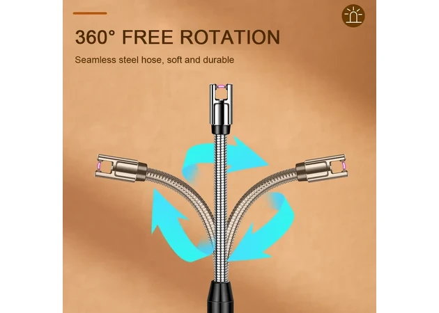 Фото 2 - Запальничка USB зарядкою 26,6 cм, H02163