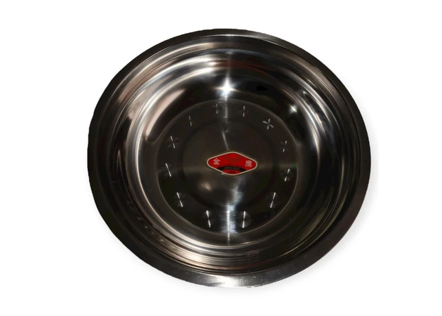 Фото 1 - Миска металева 28 см, MT-34