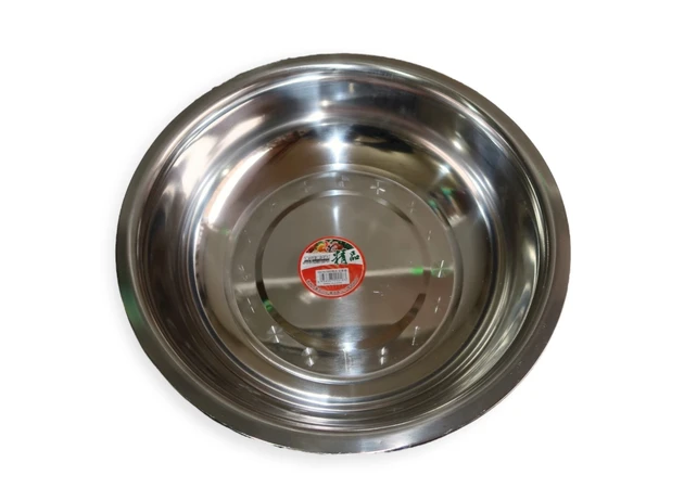 Фото 1 - Миска металева 38 см, MT-265