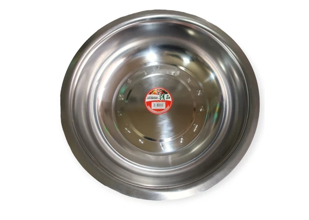 Фото 1 - Миска металева 45 см, MT-65