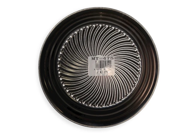 Фото 2 - Піднос металевий круглий 20 см, MT-475