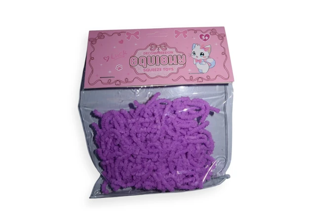 Фото 1 - Силіконова іграшка « Різнокольорові хробаки» , MT-1365