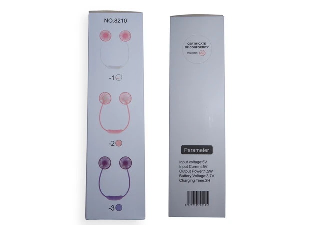 Фото 3 - Портативний міні-вентилятор на шию, MT-1368